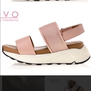 Nuovo By Hawkins Sz 7.5* Pink Sandal Shoe slide